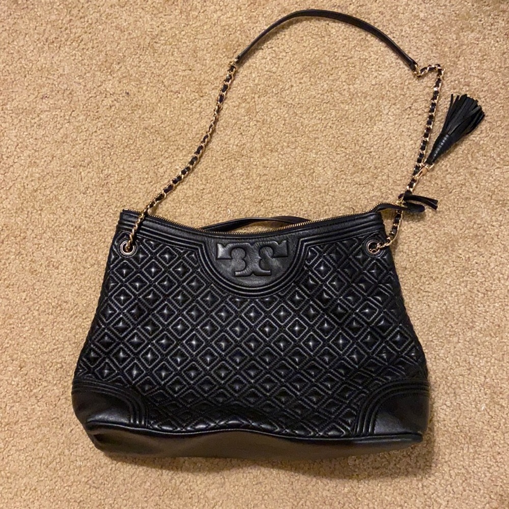 Large Black Tory Burch Purse